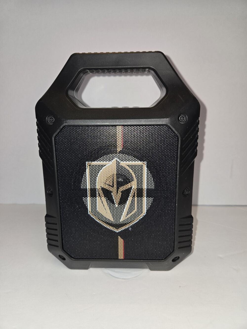 NHL Las Vegas Knights Wireless Speaker Bluetooth LED Shockbox No Cords Works